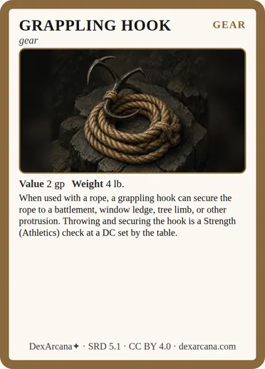 Grappling Hook card