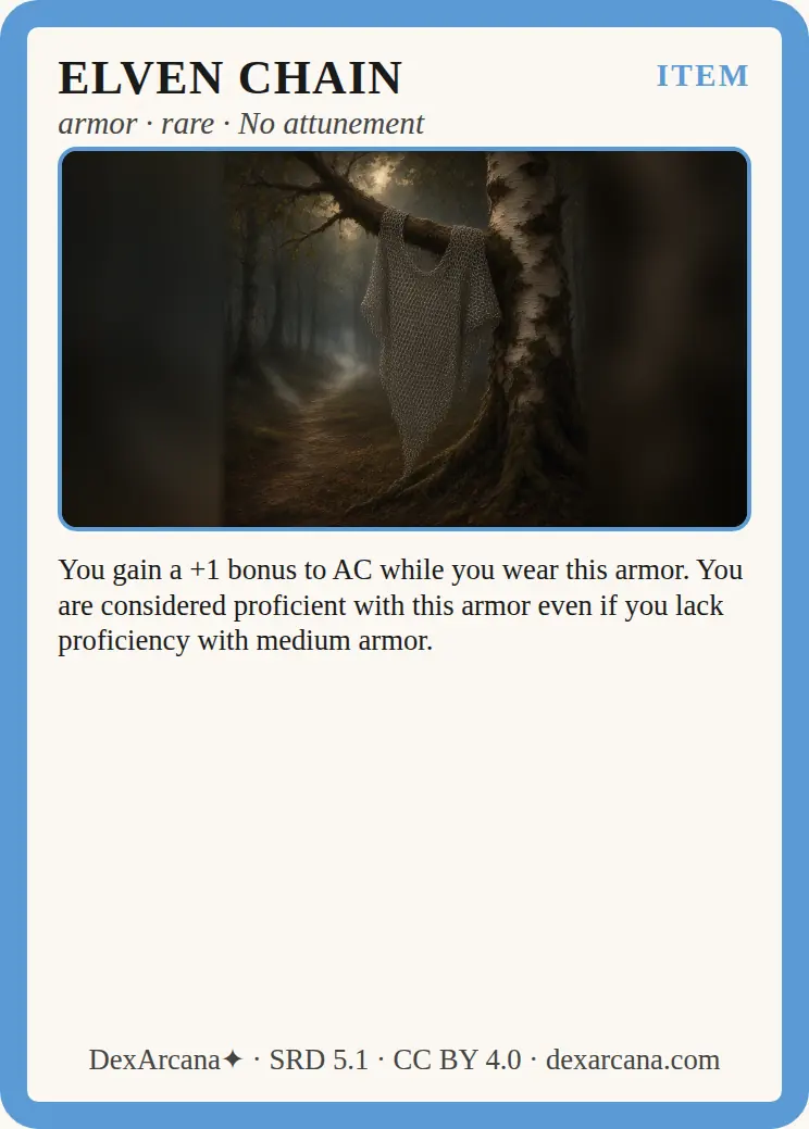 Elven Chain front