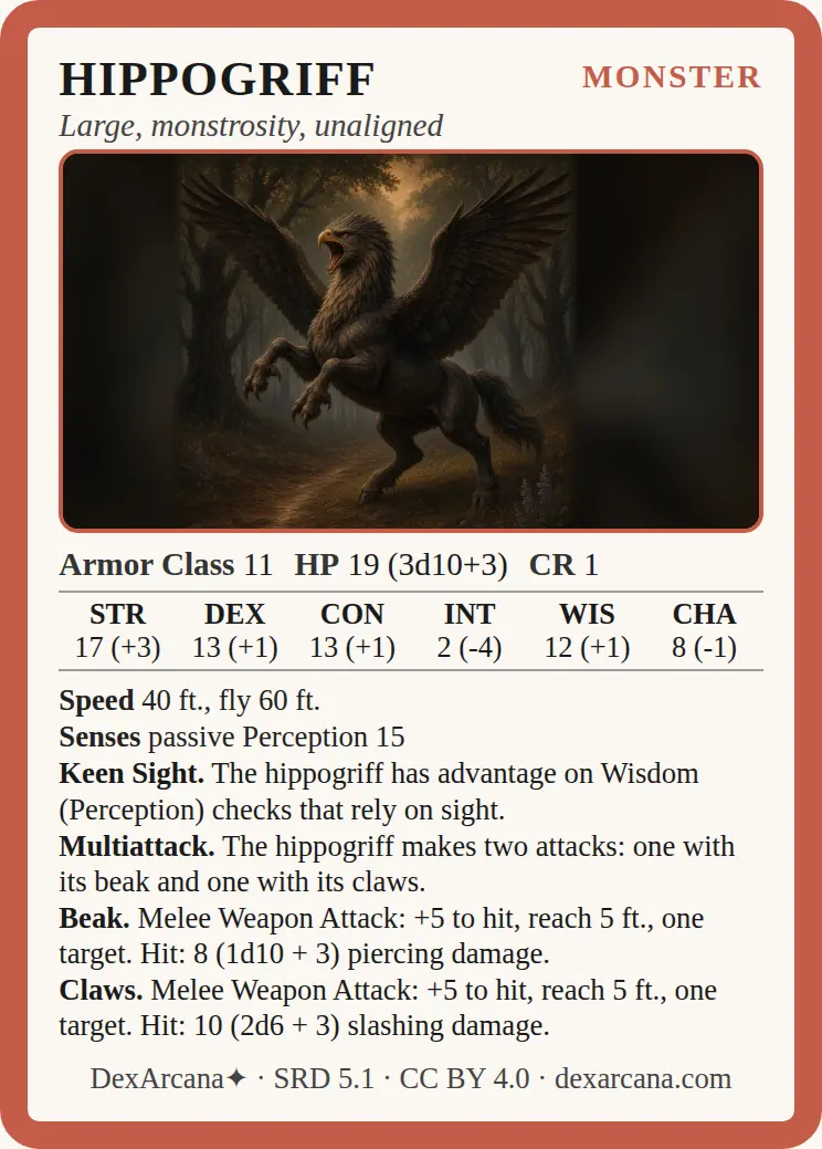 Hippogriff front