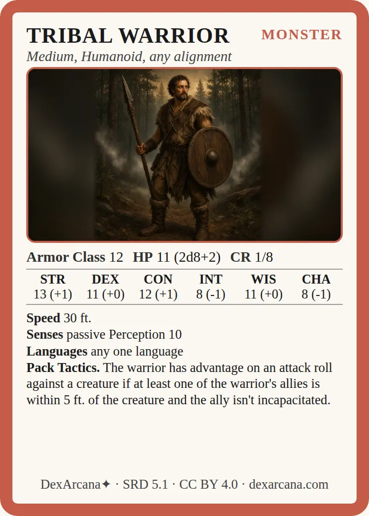Tribal Warrior front