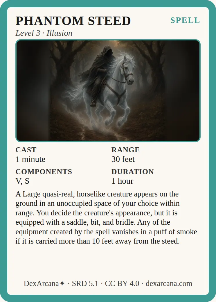 Phantom Steed front